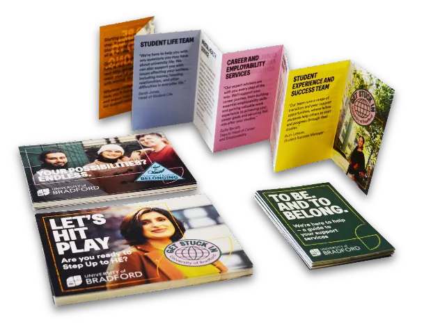 Preview of our marketing print services