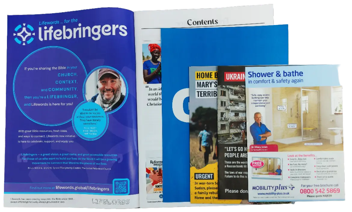 A mixture of our products.