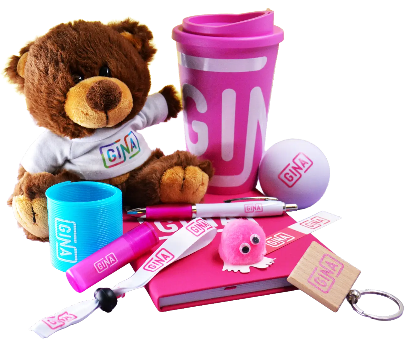 A mixture of our products.